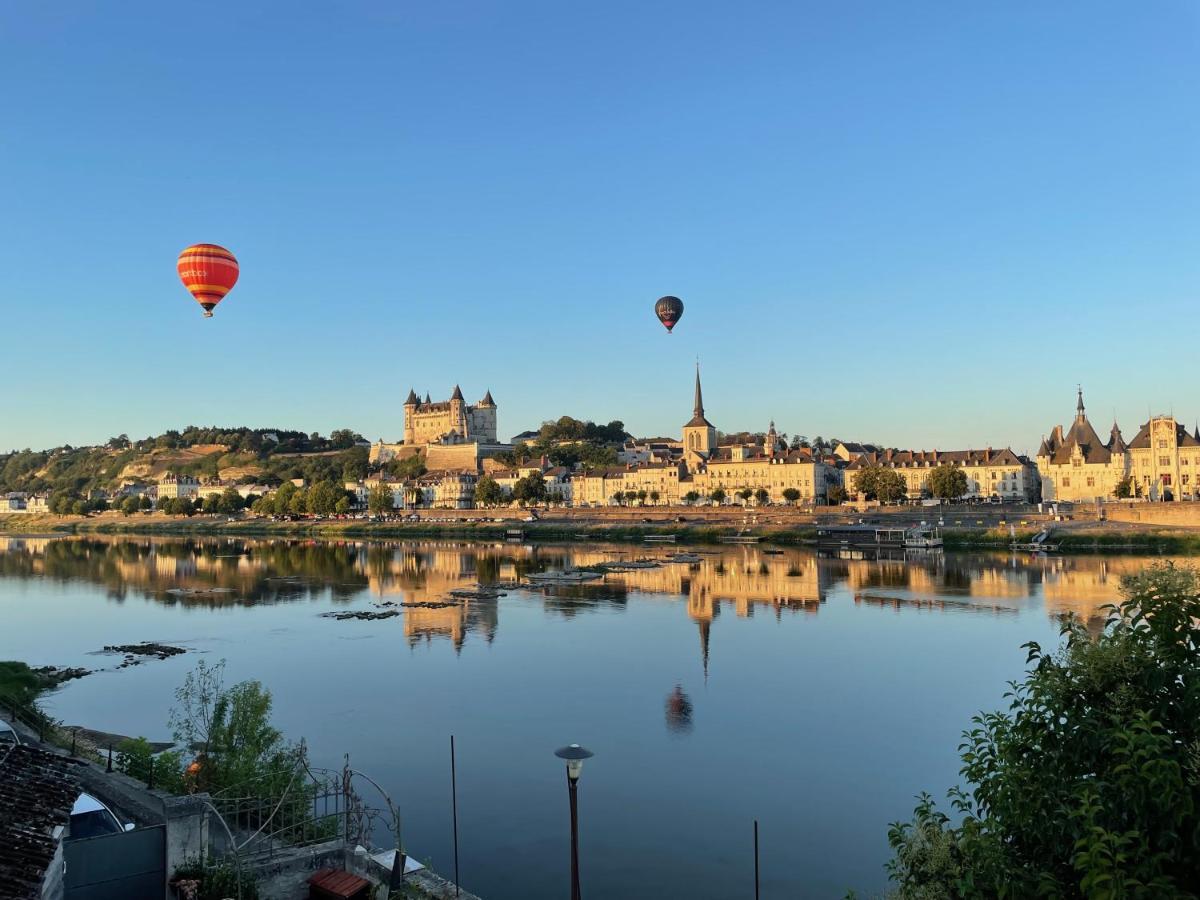 Centre Ville Terrasse Et Vue Chateau Saumur Exterior photo
